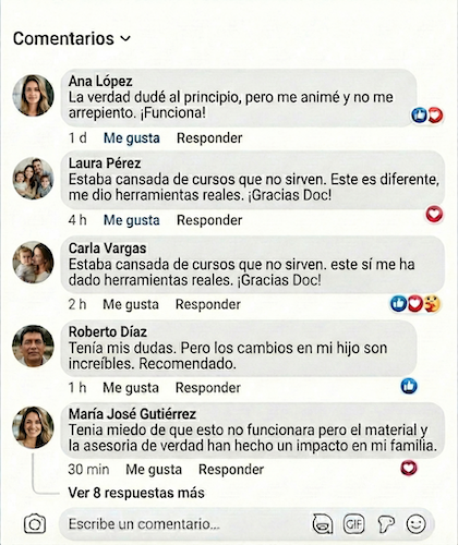 Testimonio de familia satisfecha